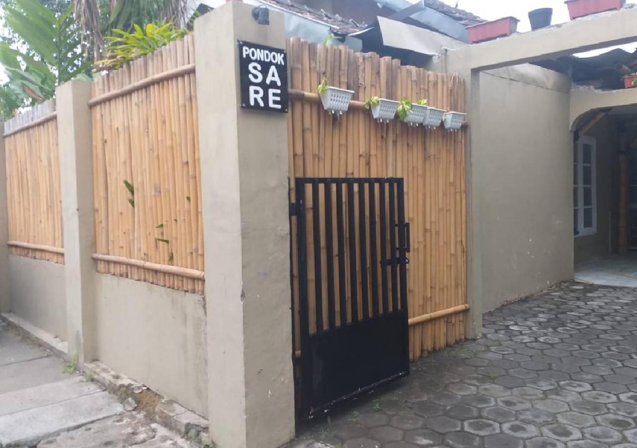 Hostel Pondok Sare Jogyakarta Zewnętrze zdjęcie